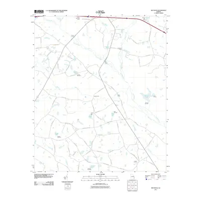 2011 Map of Metter SE, 2011 Print