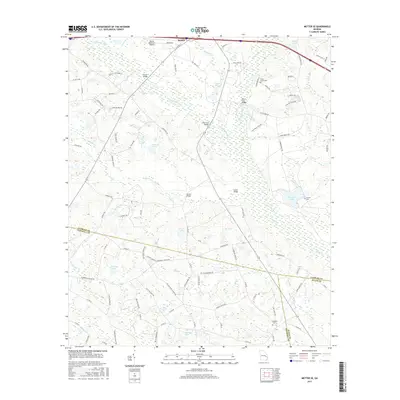 2017 Map of Metter SE, 2017 Print