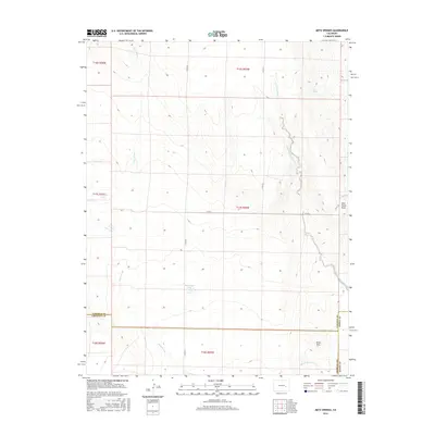 2016 Map of Metz Springs, 2016 Print