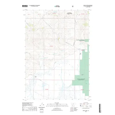 2020 Map of Metzel Creek, 2020 Print