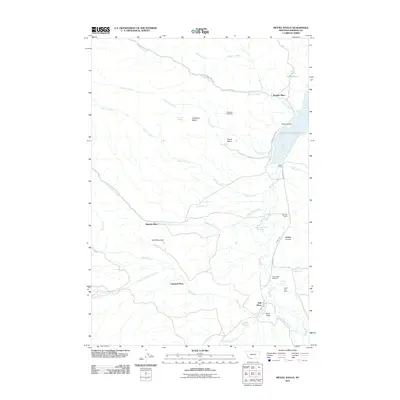 2011 Map of Metzel Ranch, 2011 Print
