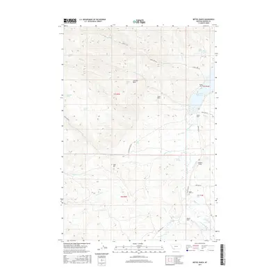 2017 Map of Metzel Ranch, 2017 Print