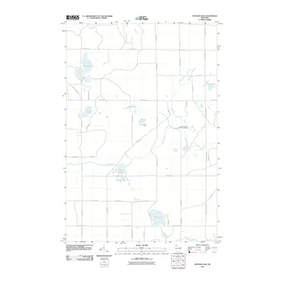 2010 Map of Metzger Lake, 2010 Print
