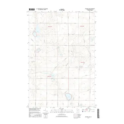 2015 Map of Metzger Lake, 2015 Print