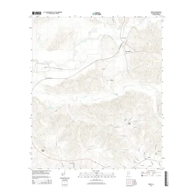 2014 Map of Mexia, 2014 Print