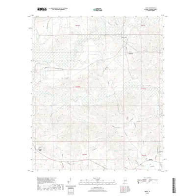 2018 Map of Mexia, 2018 Print