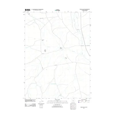 2012 Map of Mexican Flats, 2012 Print