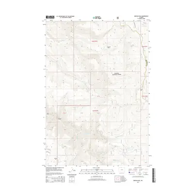 2015 Map of Mexican Hill, 2015 Print
