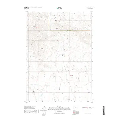 2017 Map of Mexican Pass, 2017 Print