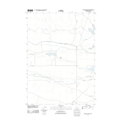 2012 Map of Mexican Pass SE, 2012 Print