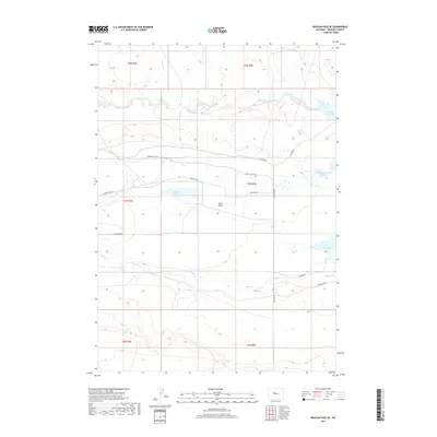 2017 Map of Mexican Pass SE, 2017 Print