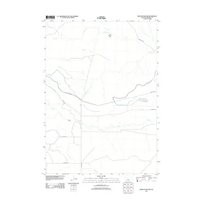 2012 Map of Mexican Pass SW, 2012 Print