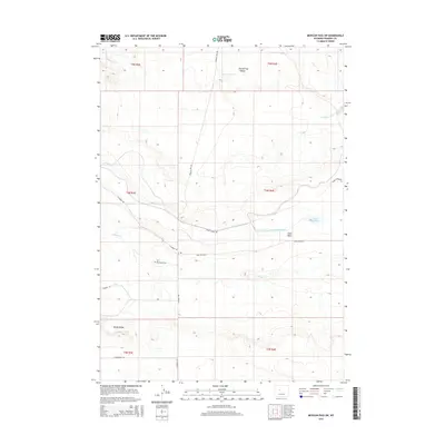 2015 Map of Mexican Pass SW, 2015 Print