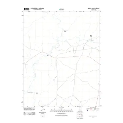 2011 Map of Mexican Water, 2011 Print