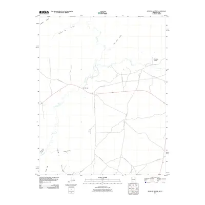 2011 Map of Mexican Water, 2011 Print