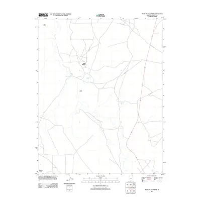 2011 Map of Mexican Water SW, 2011 Print