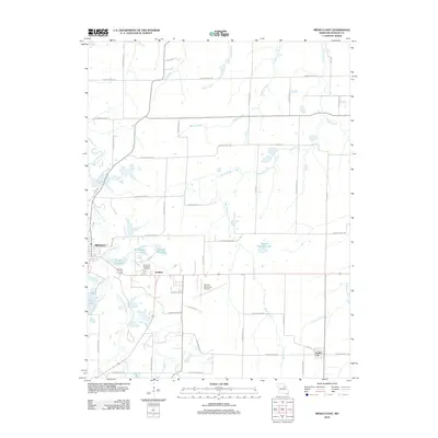2012 Map of Mexico East, 2012 Print