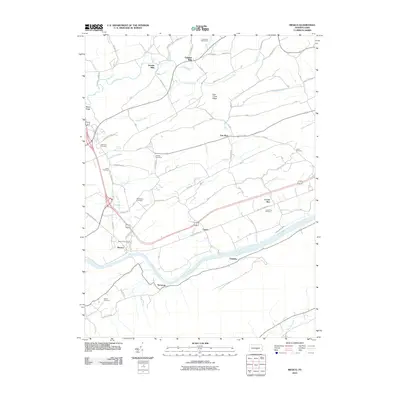 2010 Map of Mexico, 2010 Print