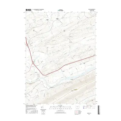 2016 Map of Mexico, 2016 Print