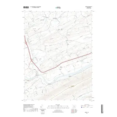 2019 Map of Mexico, 2019 Print