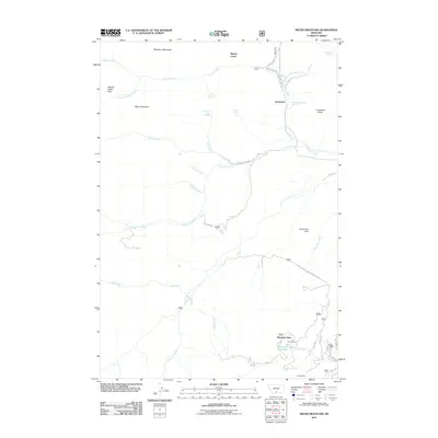 2011 Map of Meyer Mountain, 2011 Print