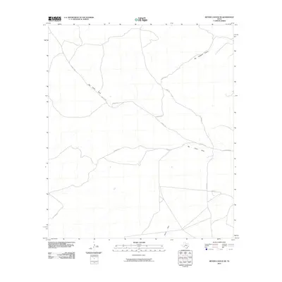 2010 Map of Meyers Canyon NE, 2010 Print