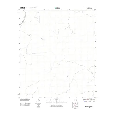 2010 Map of Meyers Canyon NW, 2010 Print