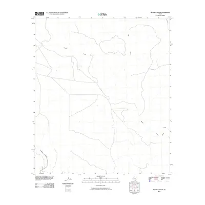 2010 Map of Meyers Canyon, 2010 Print