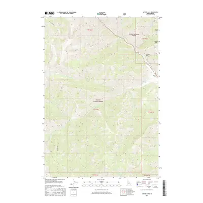2017 Map of Meyers Cove, 2017 Print