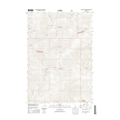 2013 Map of Meyers Cove Point, 2013 Print