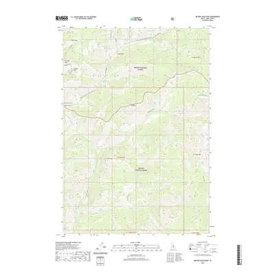 2020 Map of Meyers Cove Point, 2020 Print