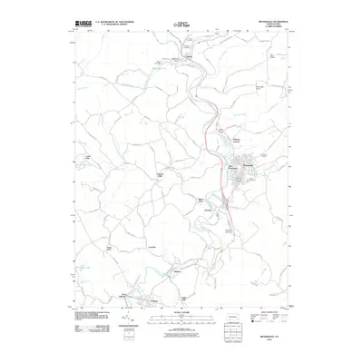 2010 Map of Meyersdale, 2010 Print