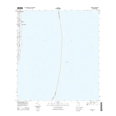 2015 Map of Miami OE E, 2015 Print