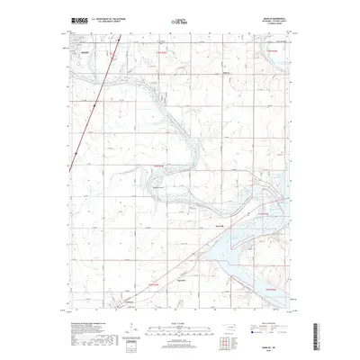2018 Map of Miami SE, 2018 Print