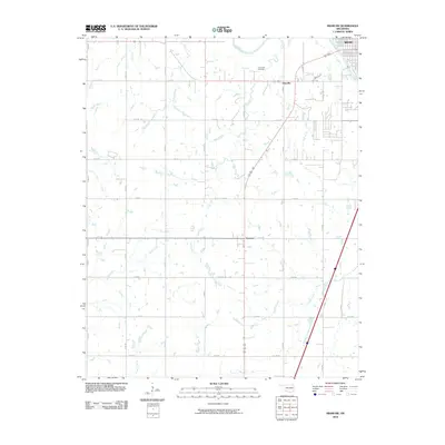 2010 Map of Miami SW, 2010 Print