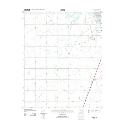 2012 Map of Miami SW, 2012 Print