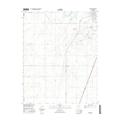 2016 Map of Miami SW, 2016 Print
