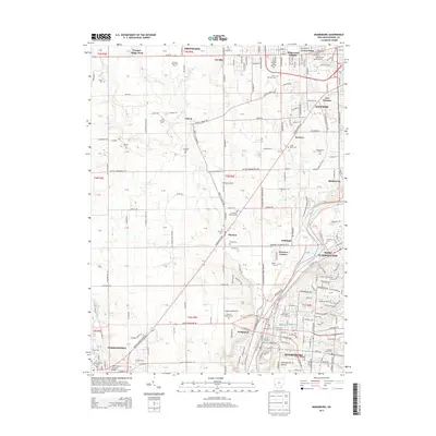 2013 Map of Miamisburg, 2013 Print