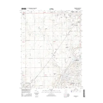 2016 Map of Miamisburg, 2016 Print