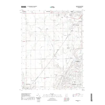 2019 Map of Miamisburg, 2019 Print