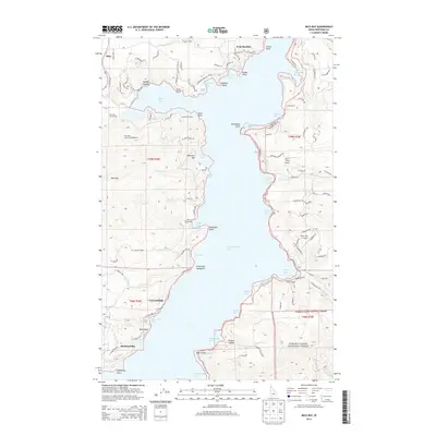 2013 Map of Mica Bay, 2013 Print