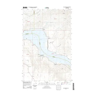 2013 Map of Mica Mountain, 2013 Print