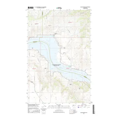 2017 Map of Mica Mountain, 2017 Print
