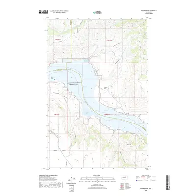 2020 Map of Mica Mountain, 2020 Print