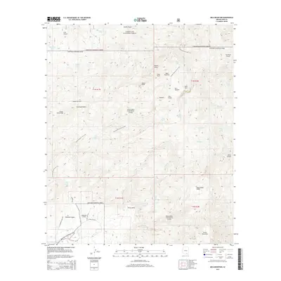 2014 Map of Mica Mountain, 2014 Print