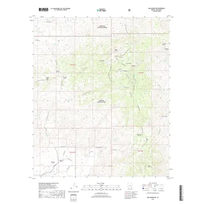 2018 Map of Mica Mountain, 2018 Print