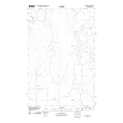 2011 Map of Mica Peak, 2011 Print