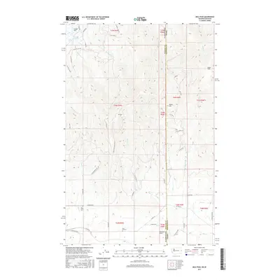 2017 Map of Mica Peak, 2017 Print