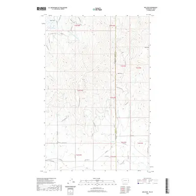 2020 Map of Mica Peak, 2020 Print