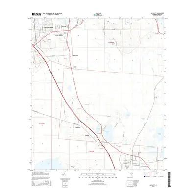 2015 Map of Micanopy, 2015 Print